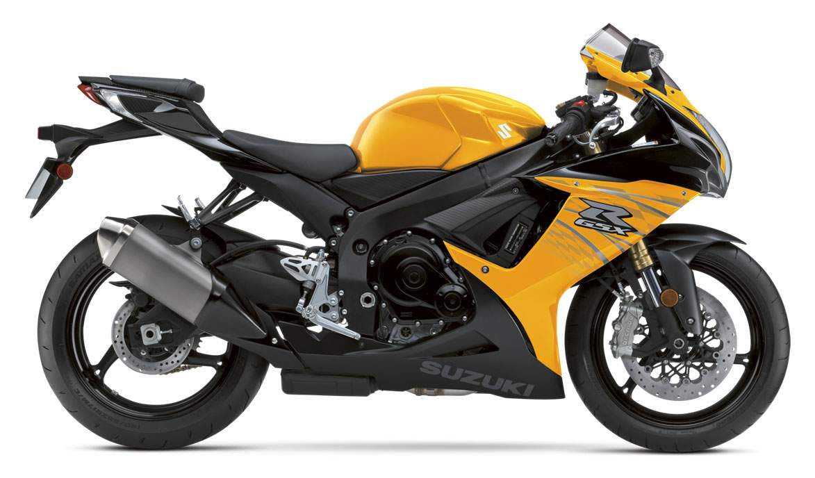 Gsxr 750 deals yellow